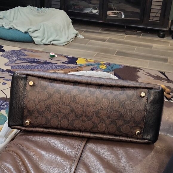 Coach Signature Morgan Smooth Leather Detailing F34617 - Picture 9 of 14